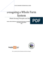 OREGON STATE UNIVERSITY EXTENSION WHOLE FARM SYSTEMS DESIGN