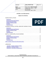 Manual, Enteric Culture