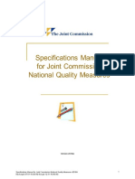 Specifications Manual For Joint Commission National Quality Measures V2018a