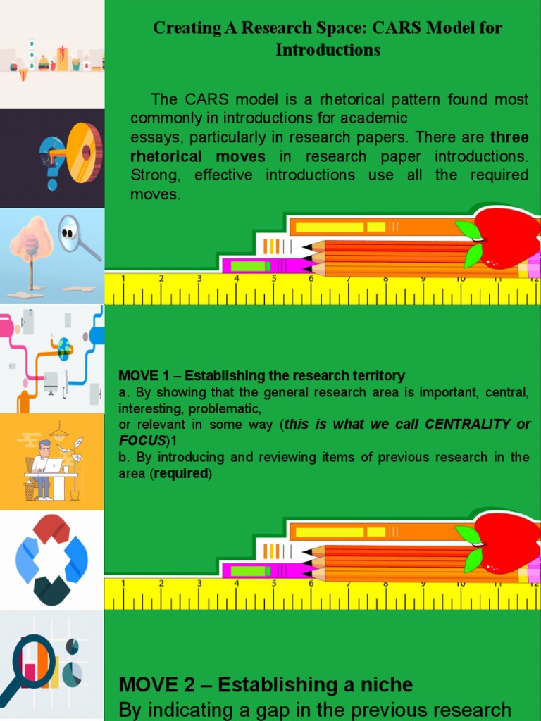 Creating A Research Space: CARS Model For Introductions | PDF