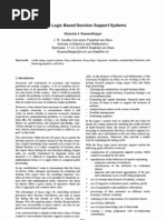 Download 2001 - Fuzzy Logic Based Decision Support Systems by Franck Dernoncourt SN49928691 doc pdf