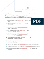 Present Tense Exercise 13