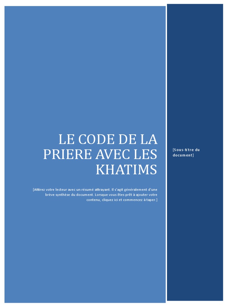 Les Secrets De La Prière Ghazali Pdf LES KHATIMS حاتم | PDF | Arabe | Alphabet