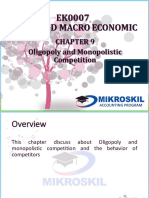 Chapter 9 Oligopoly and Monopolistic Competition