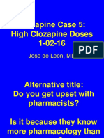 12 PP de Leon Clozapine 5 Case 5 High Clozapine Doses 1-02-16