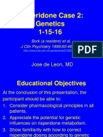 14 de Leon Risperidone Case 2 Genetics