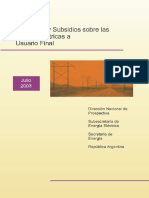 006 Secretaría de Energía de La República Argentina 2003