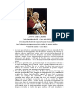 LE VOCE CHE DA TUTTO (Devoção A São José, Padroeiro Do Concílio Vaticano II) - João XXIII