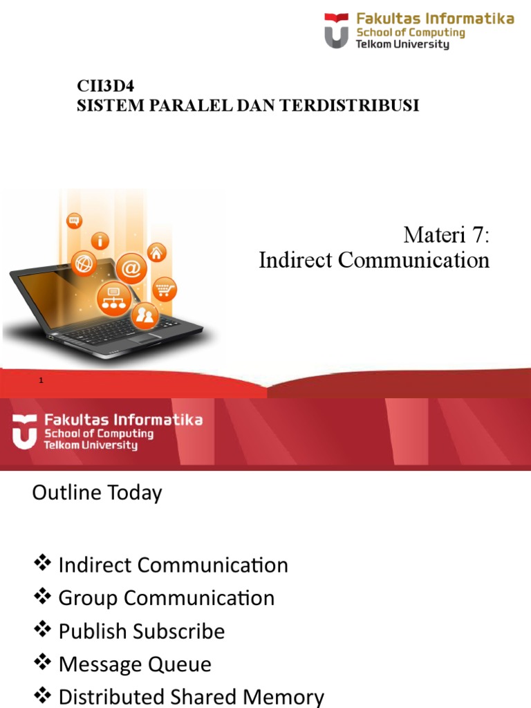 CII3D4 SisTerPar 07 Indirect Communication | PDF | Parallel Computing ...