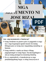 Mga Monumento Ni Rizal PI100