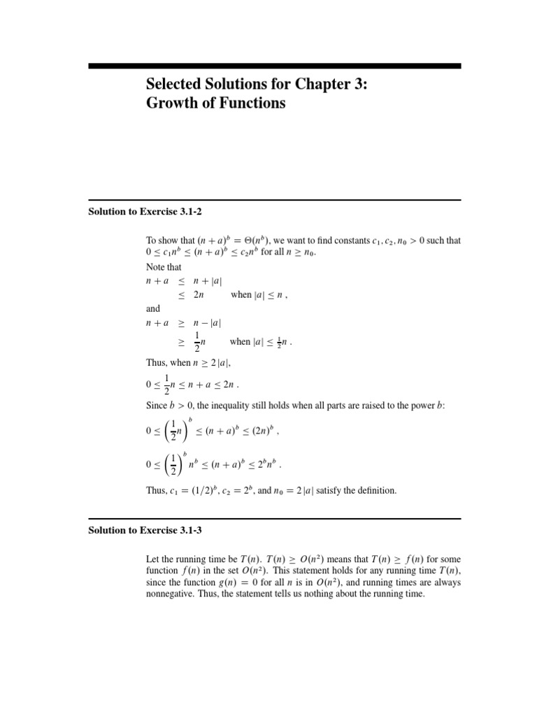 Chap3 Solutions | PDF