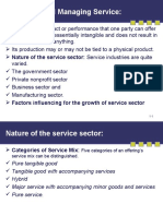 Designing Managing Service Sectors