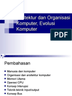 1-2 Arsitektur Dan Organisasi Komputer-Evolusi Komputer