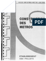 1973 - Construction Des Metros - Bigey