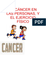 El Cáncer en Las Personas