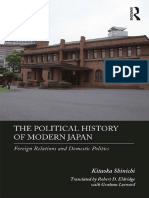 The Political History of Modern Japan Foreign Relations and Domestic Politics by Shin'Ichi Kitaoka