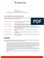 Objectives:: Lesson Outline (1 Hour Sample Lesson Plan)