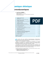 J1028 Thermodynamique chimique - أ‰quilibres thermodynamique