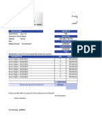 Hotel Invoice Sample 7