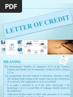 Download LETTER OF CREDIT ppt by mariachristina88 SN49930761 doc pdf