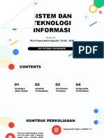 Sistem Dan Teknologi Informasi: Riza Prapascatama Agusdin, S.Kom., M.IM