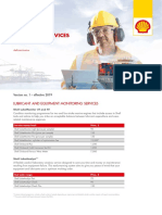 Shell Marine Technical Services Price List