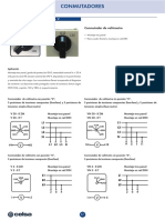 Conmutador de Voltimetro V - AU-Serie - Celsa - Esp