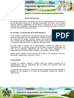 Estudio Administrativo y Financiero Del Proyecto Agropecuario