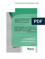 Coordinación de Estudios Económicos: Subdirección de Gestión de Análisis Operacional Dirección de Gestión Organizacional