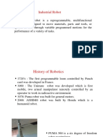 FALLSEM2019-20 MEE1030 ETH VL2019201002279 Reference Material I 12-Jul-2019 History of Robotics and Components of Robotics System