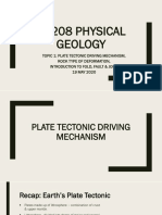 Eg208 Topic 1 - PT Mechnsm, Rock Deform, Intro FFJ 190520