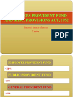 Employees Provident Fund and Misc. Provisions Act, 1952: Santosh Kumar Sharma Unit-V