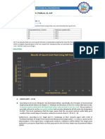 Results of Liquid Limit Test Using Fall Cone: Problem Set No. 1 Submitted By: Lester G. Padilla, Ce, Enp