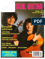 Classical Guitar - February 1994, A.gifford, A.M.nogales