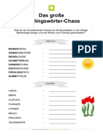 Das Grosse Fruehlingswoerter Chaos