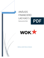 Trabajo Wok 2016, Analisis Financierp