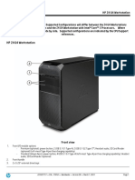 Quickspecs: HP Z4 G4 Workstation