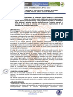 ALERTA EPIDEMIOLOGICA 001-02019 ALERTA CARACOL GIGANTE AFRICANO