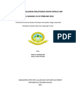 Dokumen Laporan DIKLATSARCA XXXVII MPALH UNP
