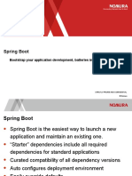 Spring Boot: Bootstrap Your Application Development, Batteries Included!