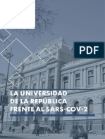 La Universidad de La Republica Frente Al SARS CoV 2