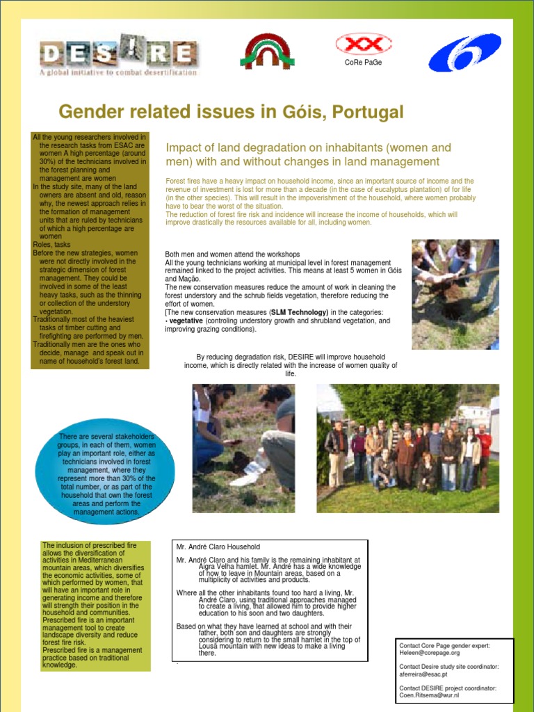 Gender Roles in Forest Management in Góis | PDF | Wildfire | Forests