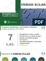 Estrategia de Sustentabilidad Energética para La Ciudad de México