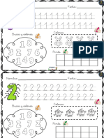 Fichas para Trabajar Los Numeros de Forma Divertida 1 5