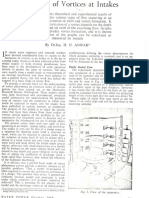 Prevention of Vortices at Intakes 1968