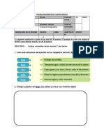 Prueba Ciencias Naturales DIAGNOSTICO 4