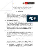 Requisitos y Formatos