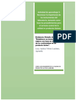 Estudio de Caso Establecer Acciones de Mejora Con Base en Informes de No Conformidad de Un Producto Lácteo