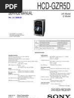 HCD-GZR5D - (MHC-GZR5D) (v.1.0) (sm-9-889-161-01)