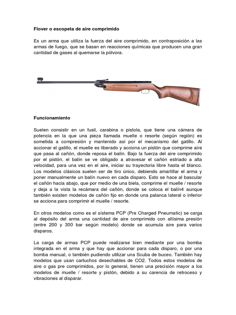 Pistola de Aire Comprimido - Cómo Funciona